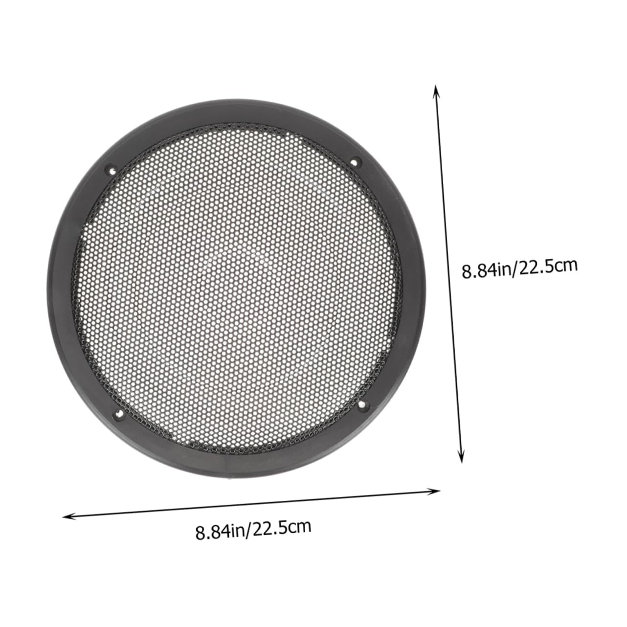 Copertura Miglioramento Qualità Suono Altoparlante Subwoofer Auto e 8 Pollici per in Plastica e Ferro Protezione Resistente 2 Pezzi per Impianto Audio Veicolo