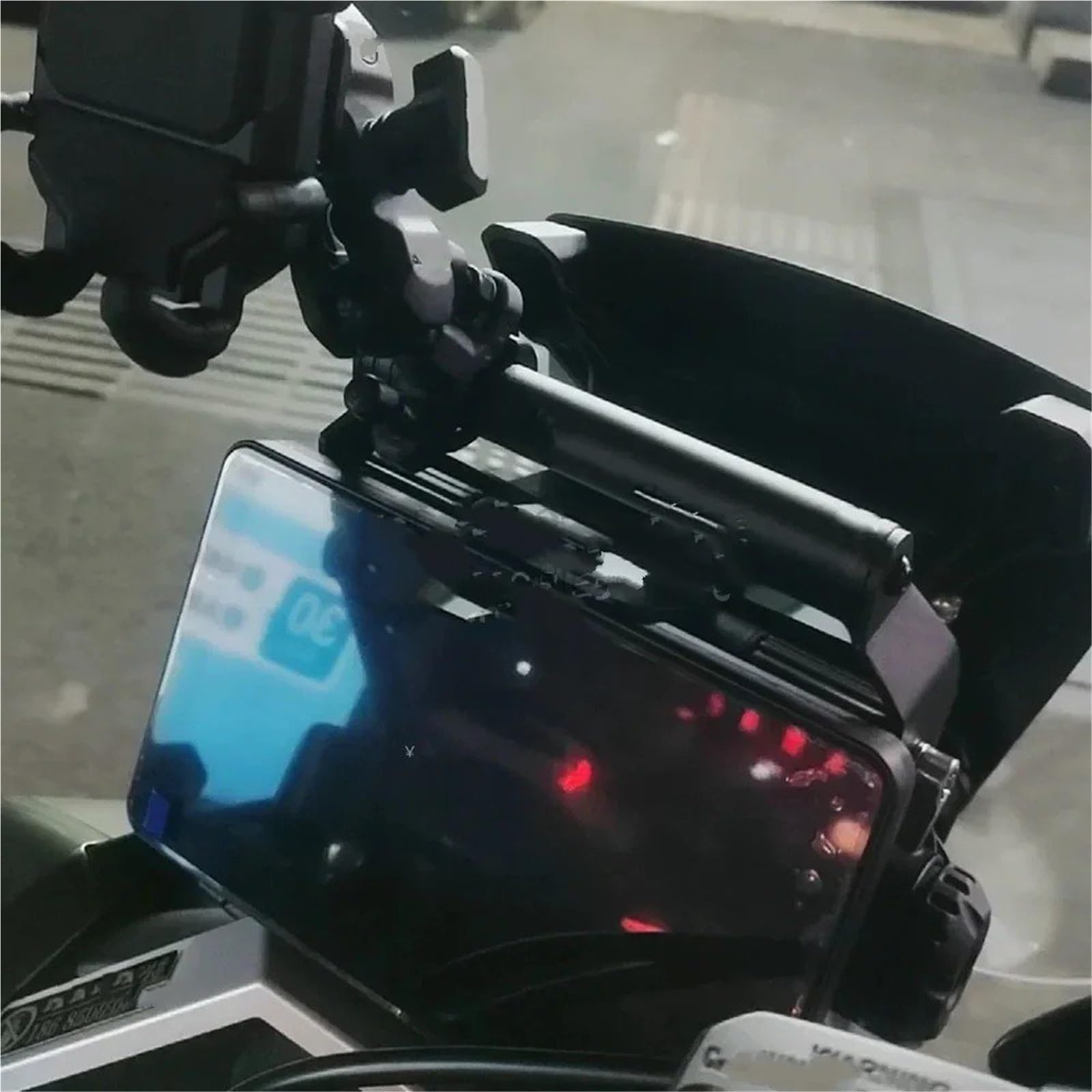 Soporte de navegación para motocicleta y teléfono para Zontes on