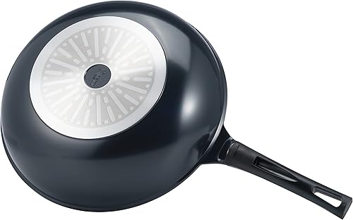 Miniatura 4 de Ozeri Wok de cerámica verde de 14 pulgadas, con revestimiento antiadherente de cerámica suave (100% libre de PTFE y PFOA)