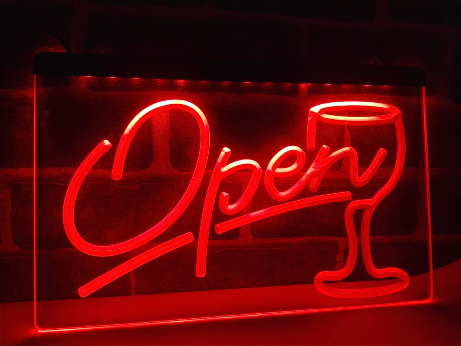 Niestandardowy neon LED do winiarni, podświetlany przez USB wyświetlacz 3D neony do lampek nocnych do dekoracji ścian pubów,Rgb,40x30cm