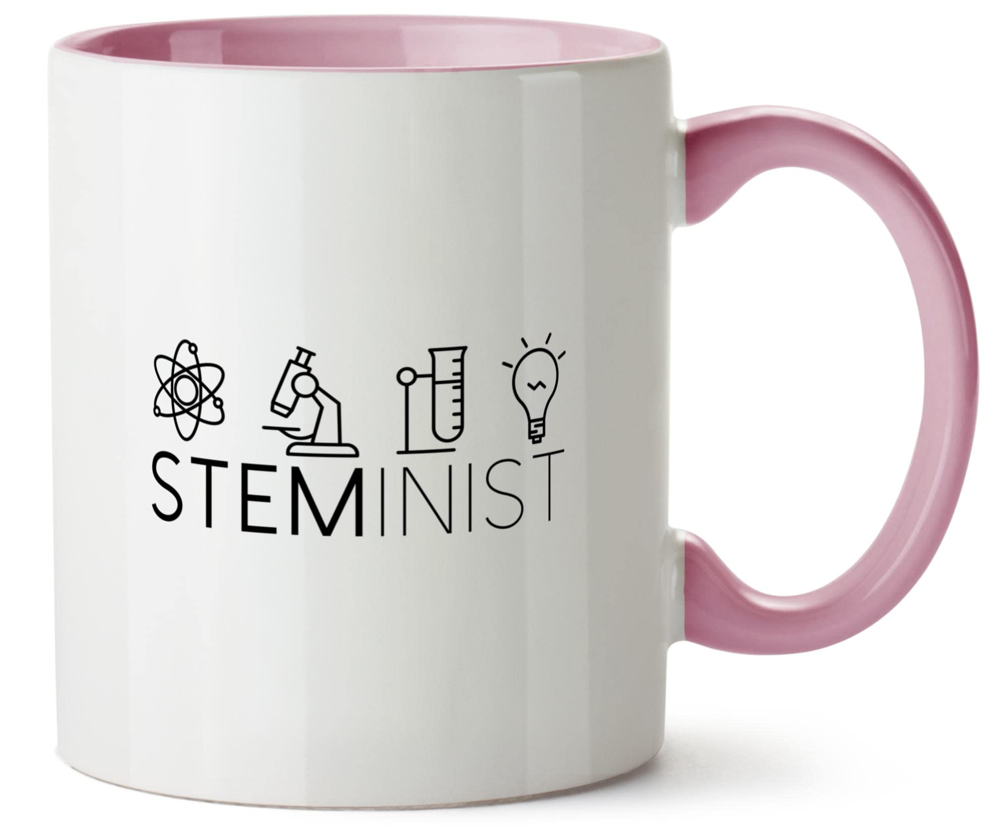 Hippowarehouse Steminist Printed Mug Various Colour Options Ceramic Cup Kitchenware 11oz