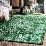 nuLOOM Vintage Persian Area Rug, 4' x 6', Reiko Green