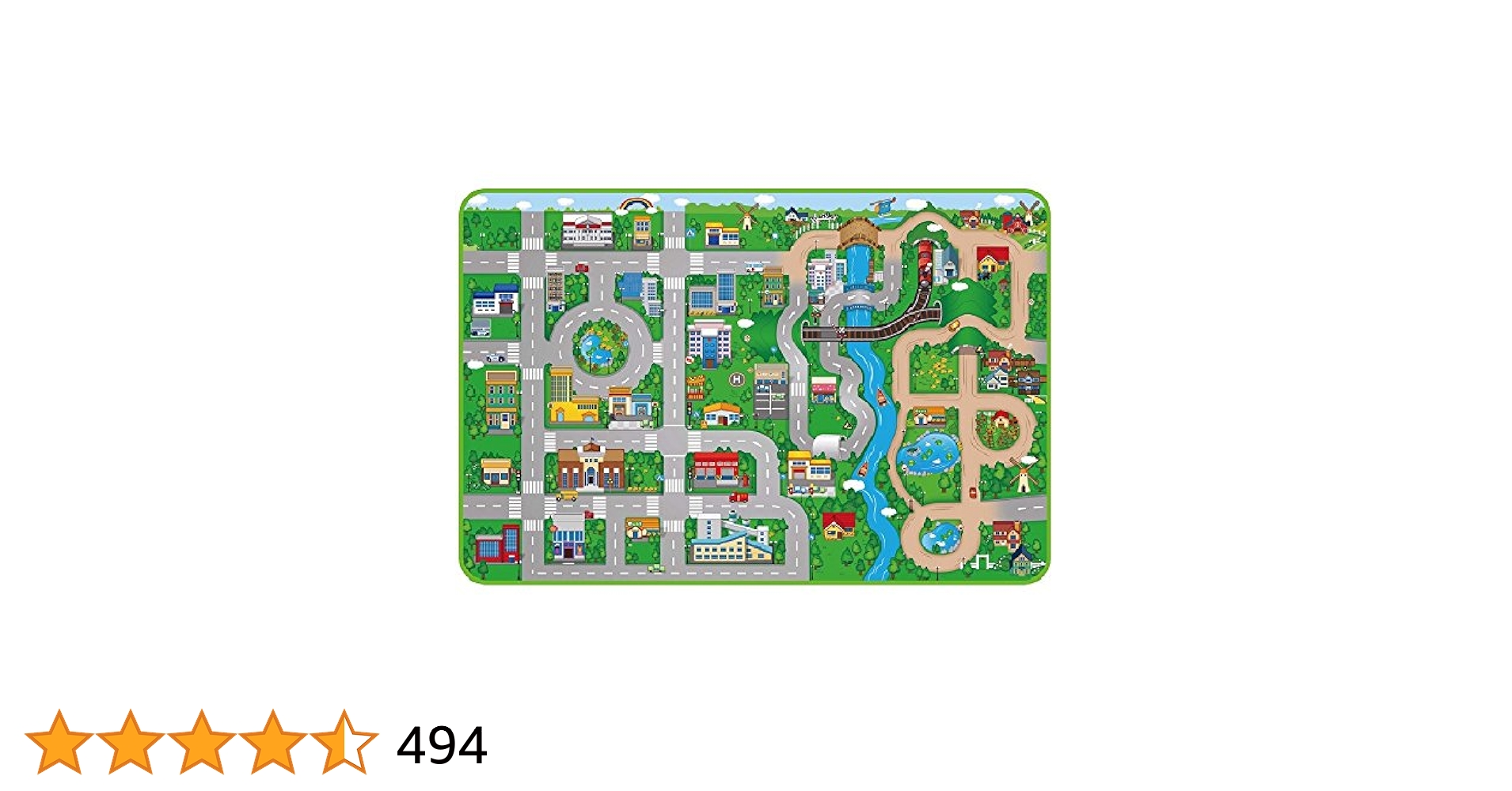 Amazon.co.jp: Jambo Play Mat プレイマット 道路 ジャンボ
