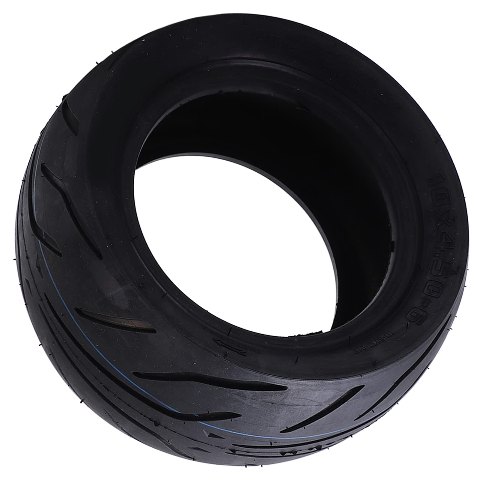 10 Inch Electric Scooter Tire, 10x4.50 6 Rubber Electric Scooter Tubeless Tyres Wheel Replacement