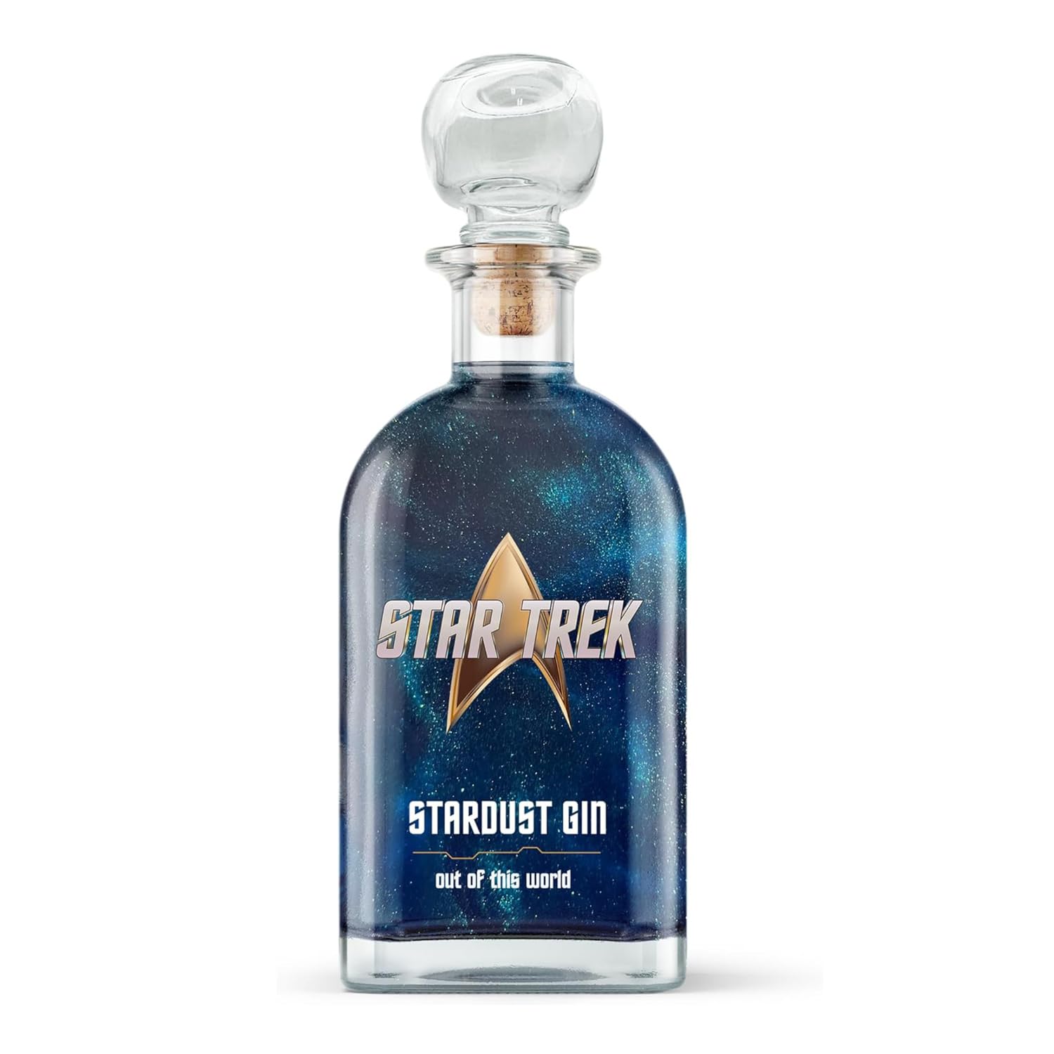 Star Trek - Stardust Gin by V-SINNE offizieller Star Trek Gin - magischer Sternenstaub-Farbwechsel - 500 ml 40% vol.