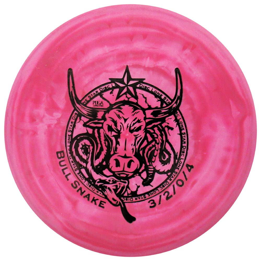 Lone Star Artist Series Victor 1 Bull Snake Putter Golf Disc | Colors Will Vary