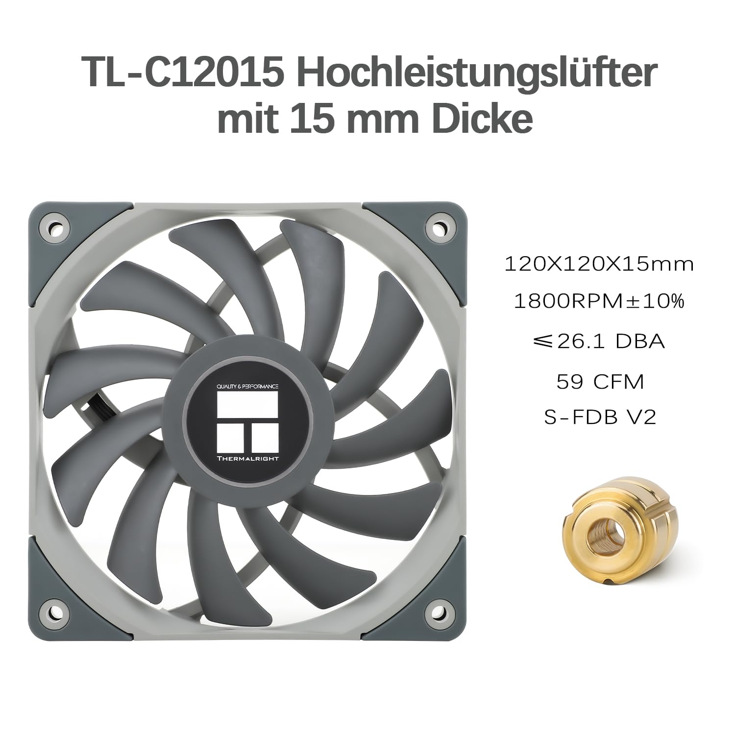 TR-Thermalright AXP120 X67 - Radiatore a 6 tubi di calore, silenzioso, 120 mm, a basso profilo, 1800 RPM, per AMD AM4/AM5, Intel LGA1851/1700/115x/1200/2011, a basso profilo ITX