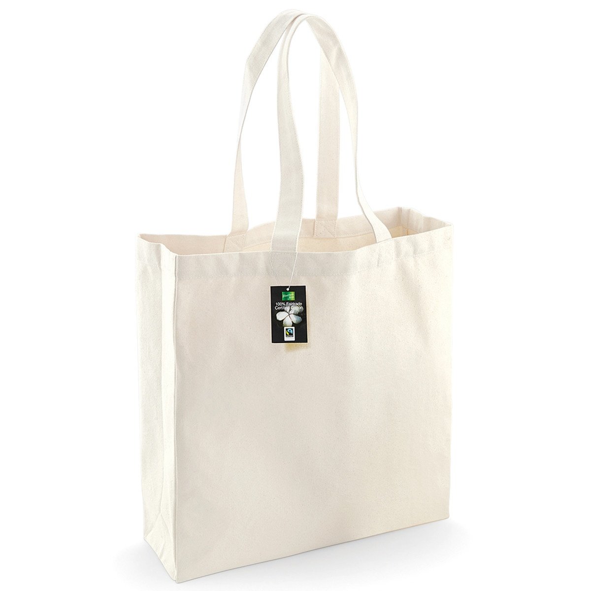 Westford Mill 623 Fairtrade Classic Shopper – Natur