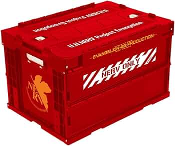 Amazon.co.jp: EVANGELION NERV折りたたみコンテナ 2号機カラーVer