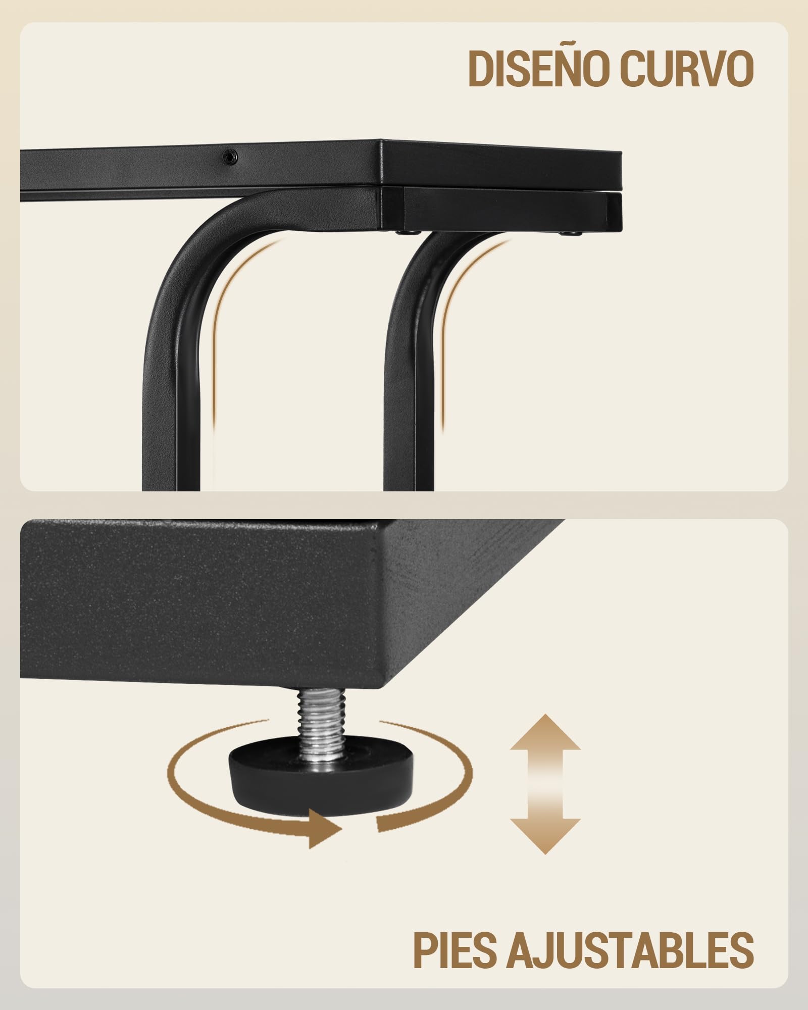 Hzuaneri Bücherregal, 3 Säulen 6 Tier Baumförmiges Bücherschrank, 17 Fächer offene unabhängige Regale, für Home-Office, Schlafzimmer, Wohnzimmer, 24 x 156 x 180 cm Vintage Braun-Schwarz BC53201B