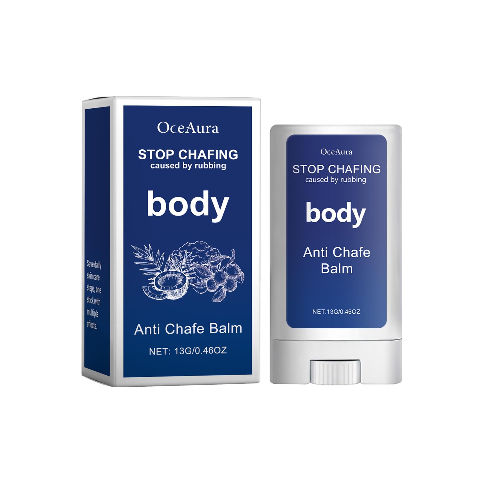 INSKINAnti Chafe Stick,Anti Chafing Cream, Anti Chafing Stick, Anti Chafe Balm For Sports And Prevent Thigh Rashes, Anti Chafe Cream for Women,Skin Protection