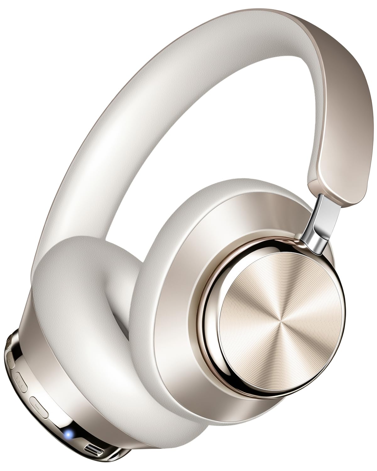 Wentronic Y03 Bluetooth Headphones Wireless Active Noise Cancelling Over Ear Headphones 48 Hours Playtime 6 EQ Music Mode High Sound Quality Headphones with Soft Ear Cushion - Starlight-image-40