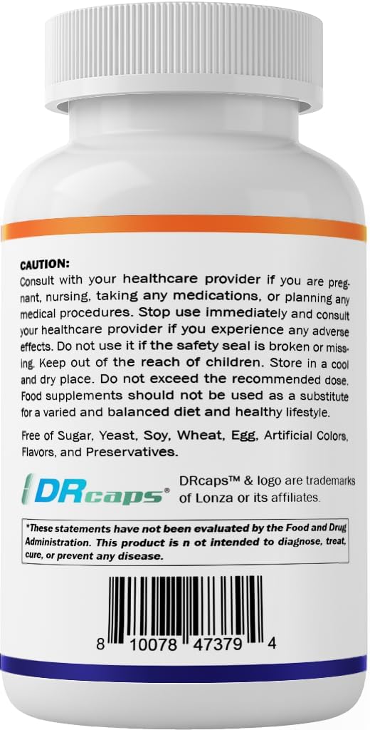 Vitamatic Lactobacillus Plantarum - 20 Billion per DR Capsule - 60 Count - Digestive Support - Made with Prebiotic Inulin Fiber-2 Pack - Image 9