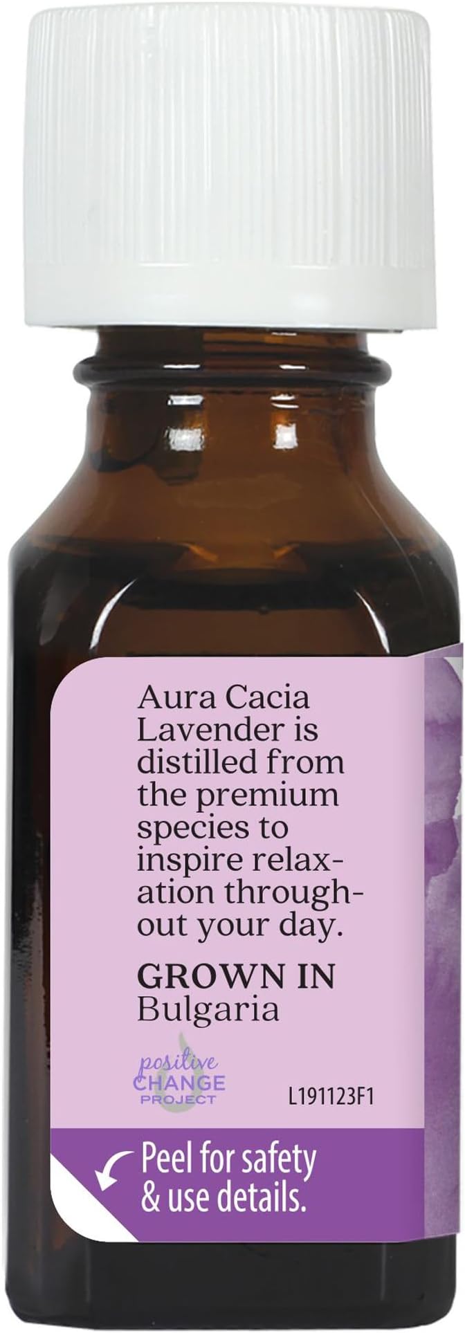 Aura Cacia Aceite Esencial de Lavanda Puro 100% 15 ml miniatura 2