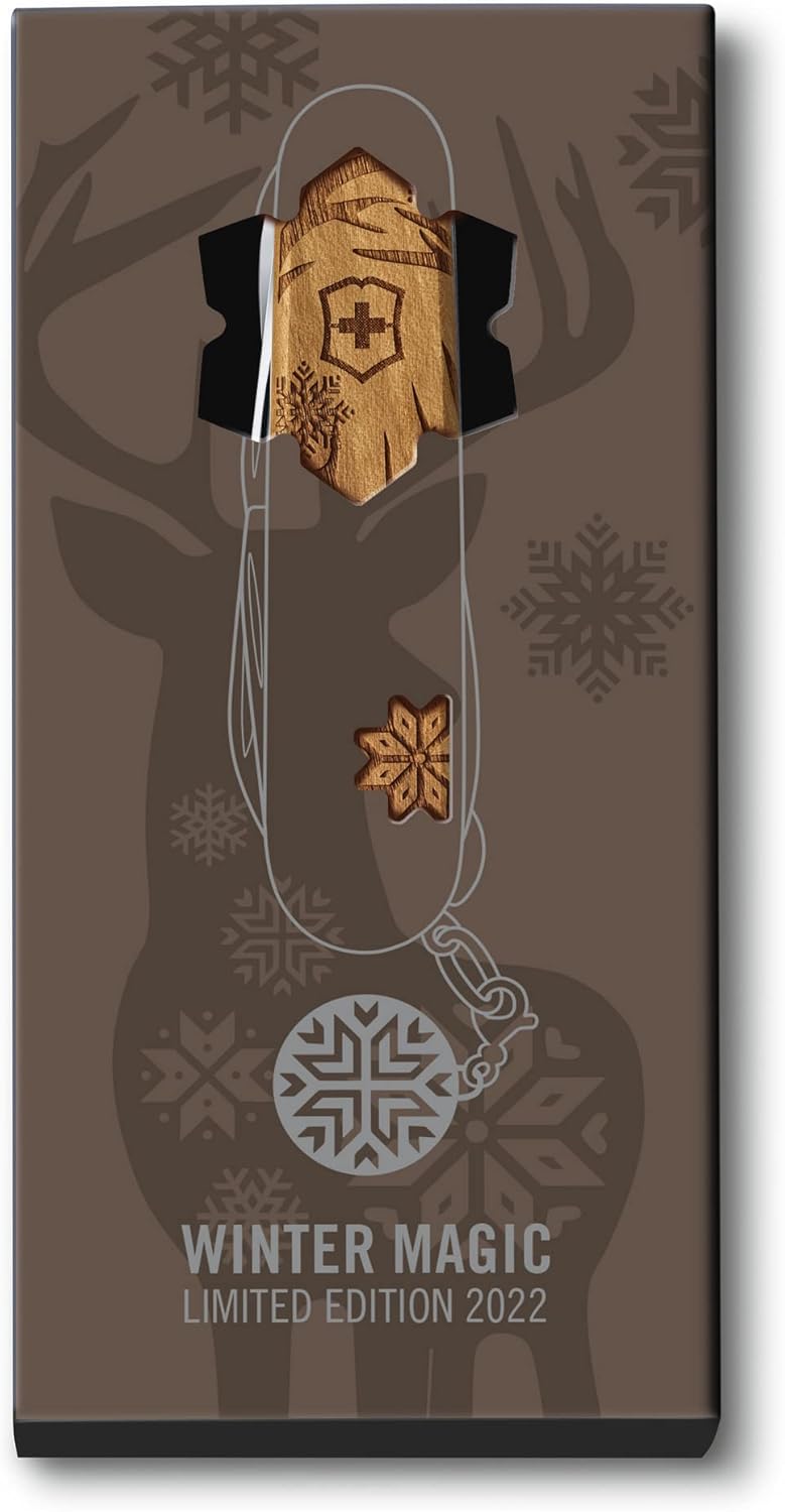 Victorinox Super Tinker Wood Winter Magic 2022 Limited Edition 12 Function Pocket Knife