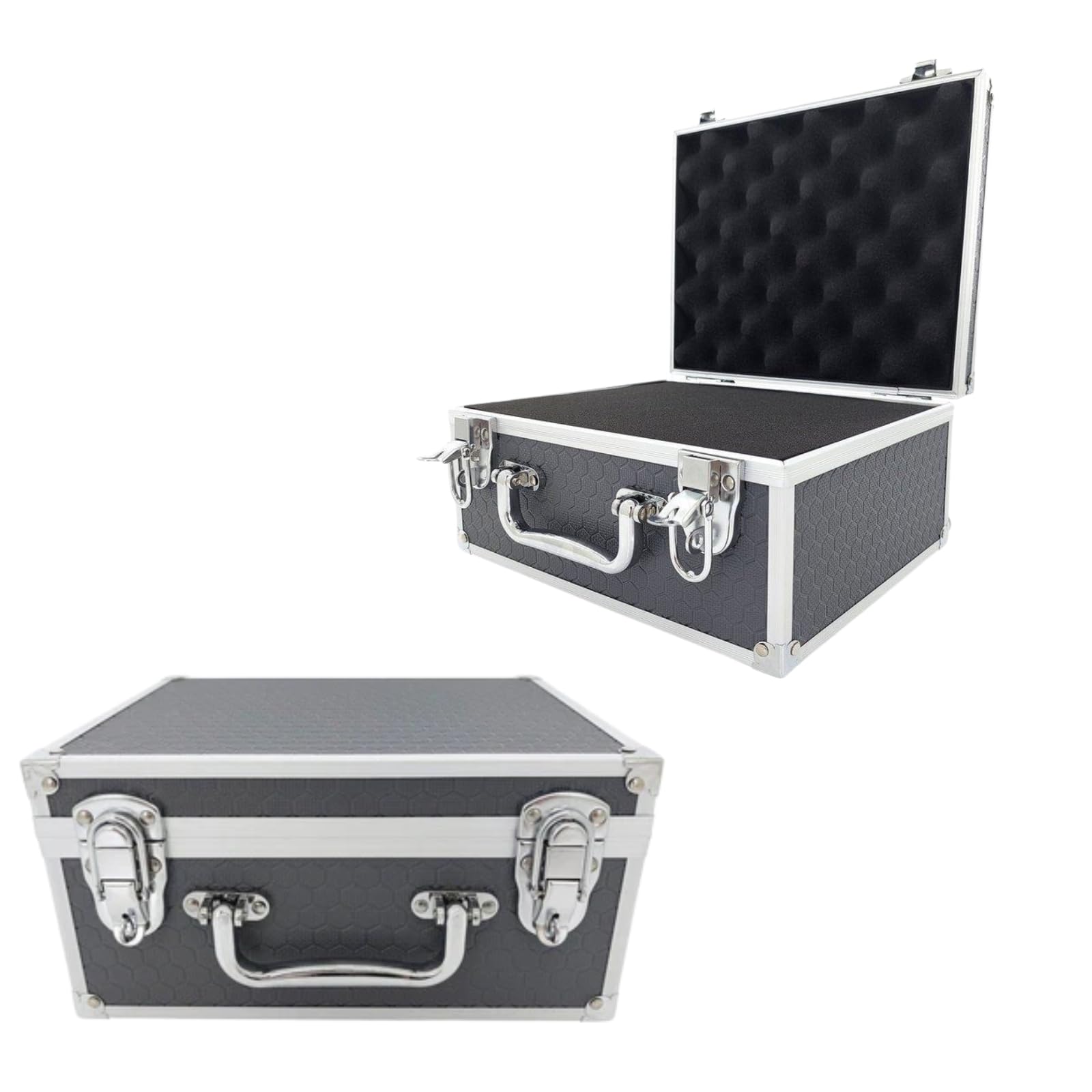 Small Carry Flight Case Durable Protective Lockable with Foam Insert