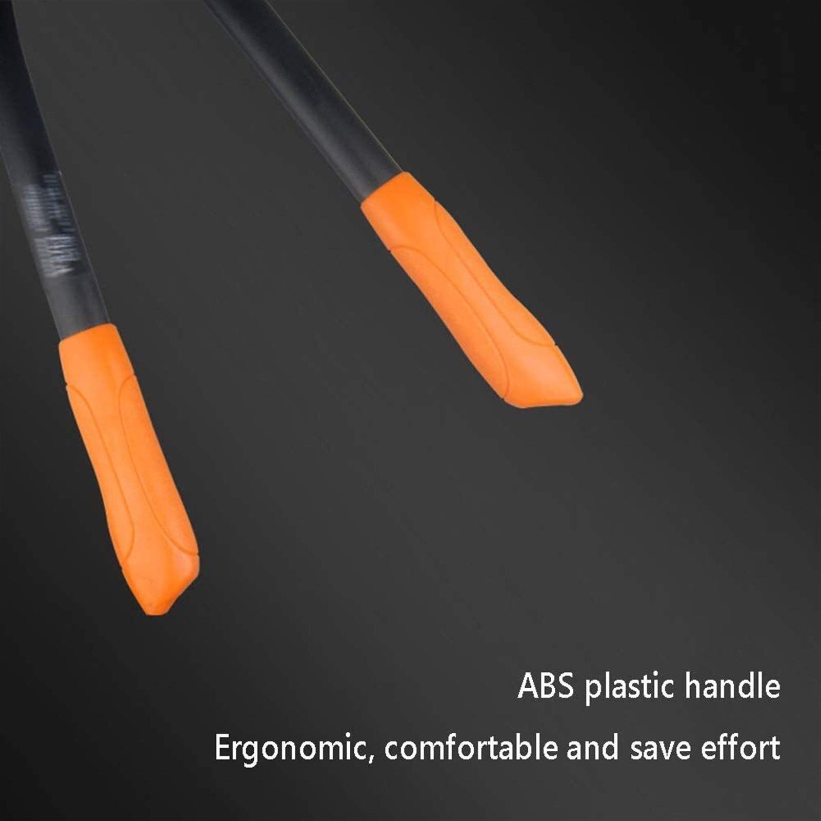 Schere, Gartenschere, handgehaltene, ausziehbare Gartenschere, leichte, dicke Astschere, Pflanzenbeschneidungsschere for Obst und Gemüse, gebogene SK-5-Stahlklinge, ergonomische Gartenschere mit ABS-G