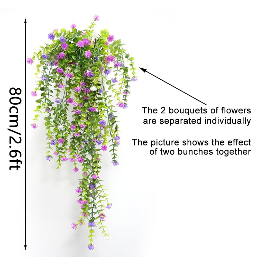 Fleurs Artificielles Tombantes | Plante Artificielle Déco