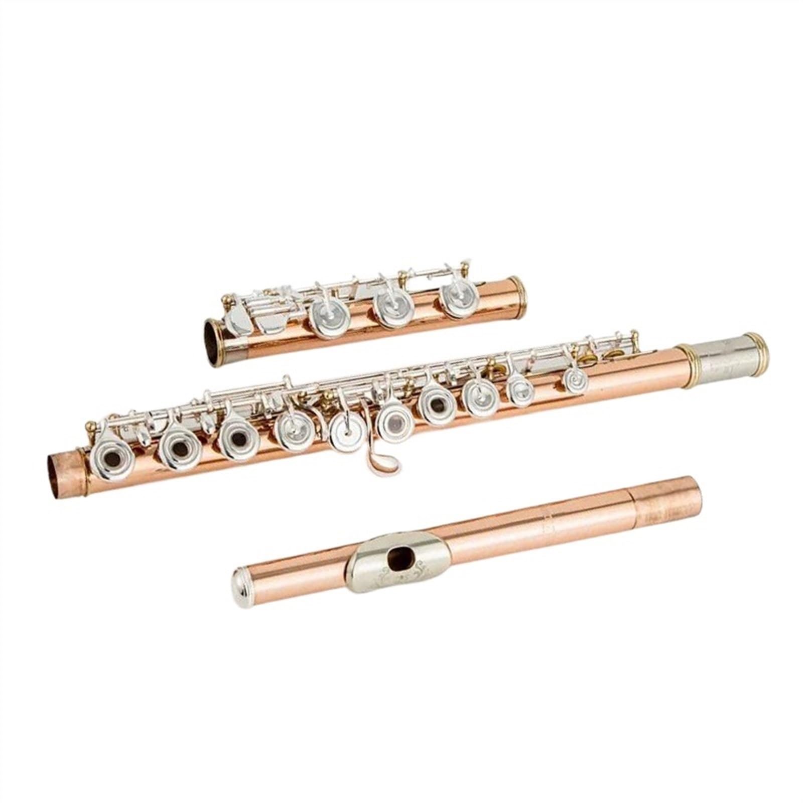 Flauta Bronce Fosforado Flauta De 17 Teclas Agujero Abierto