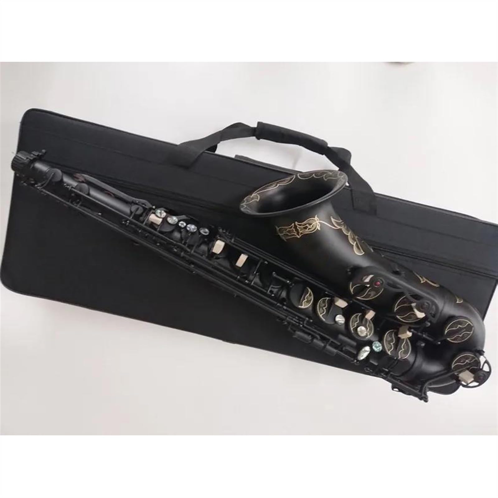 kit per sassofono Sassofono Tenore Giappone Nero Strumento Musicale Professionale Che Suona Il Sax Tenore Con Custodia (Color : Tenor saxophone)