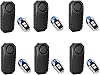 Alarma para bicicleta 6 piezas, alarmas para bicicletas eléctricas, alarma para bicicleta, alarma para motocicleta con sensor de vibración y movimiento, seguridad para ciclismo, 113db súper fuerte, IP65 a prueba de agua, volumen y sensibilidad ajustables 1