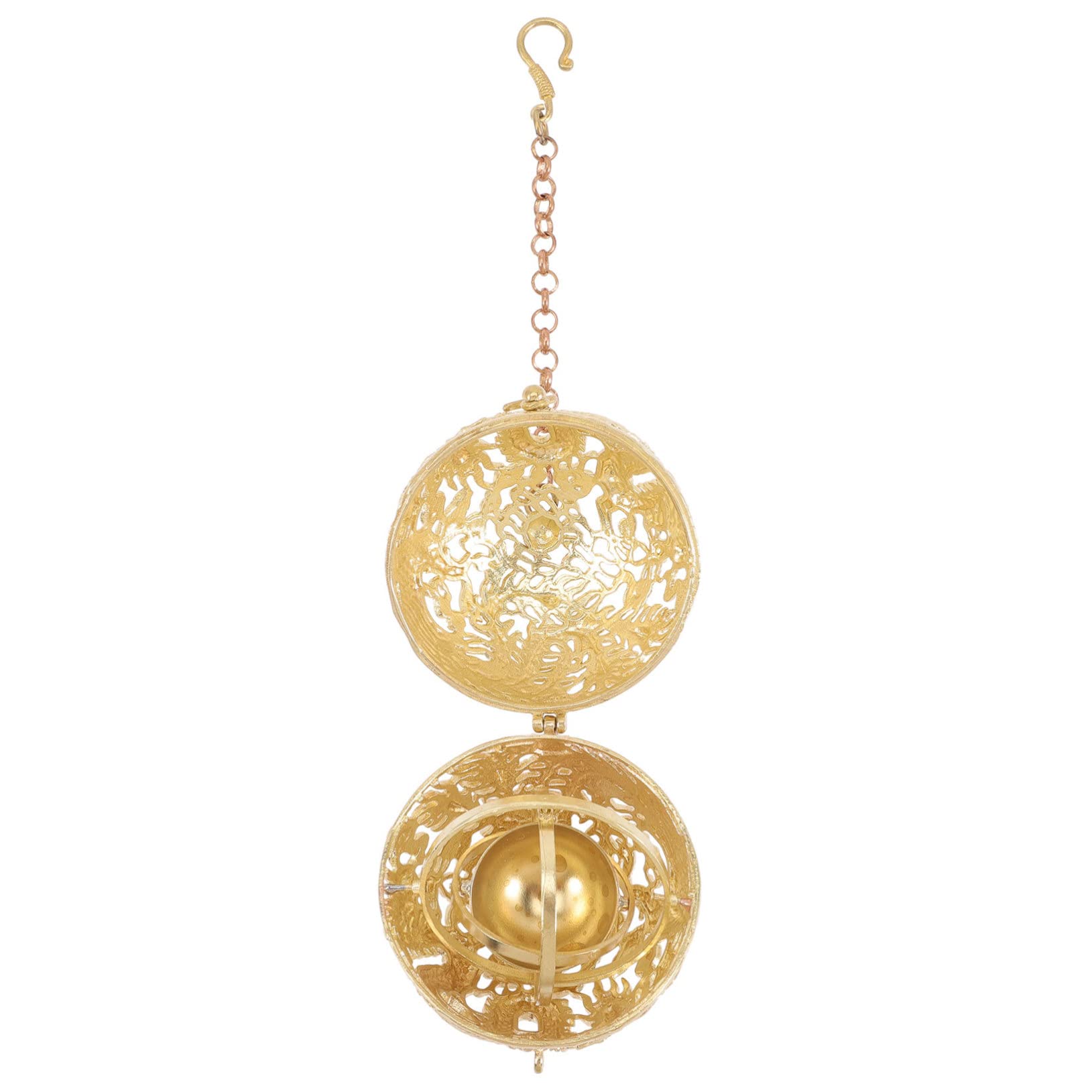 ABOOFAN 4 Piezas Bola de aromaterapia Regalos para Aniversarios Regalos Aniversarios Collar de Aceite Esencial difusor de Coche un Collar Collares Colgante de Aroma Decorativo Antiguo lob