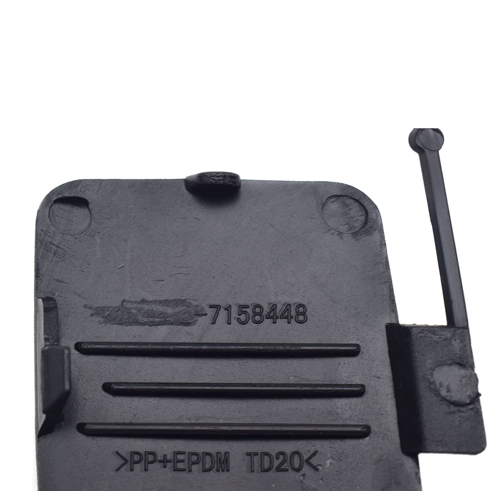 Cache Crochet De Remorquage Pour BMW X5 E70 (2006-2013) - Paire Noire - Compatible Référence OEM 51127158448