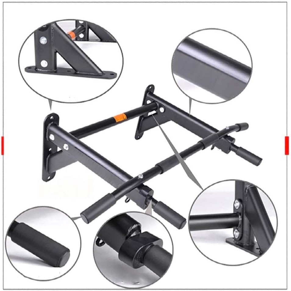 AGYH Wall-Mounted Chin Up Bar, Immersion Gym Strength Training Equipment, Sandbag Resistance Band Ring Equipment, Load 400kg