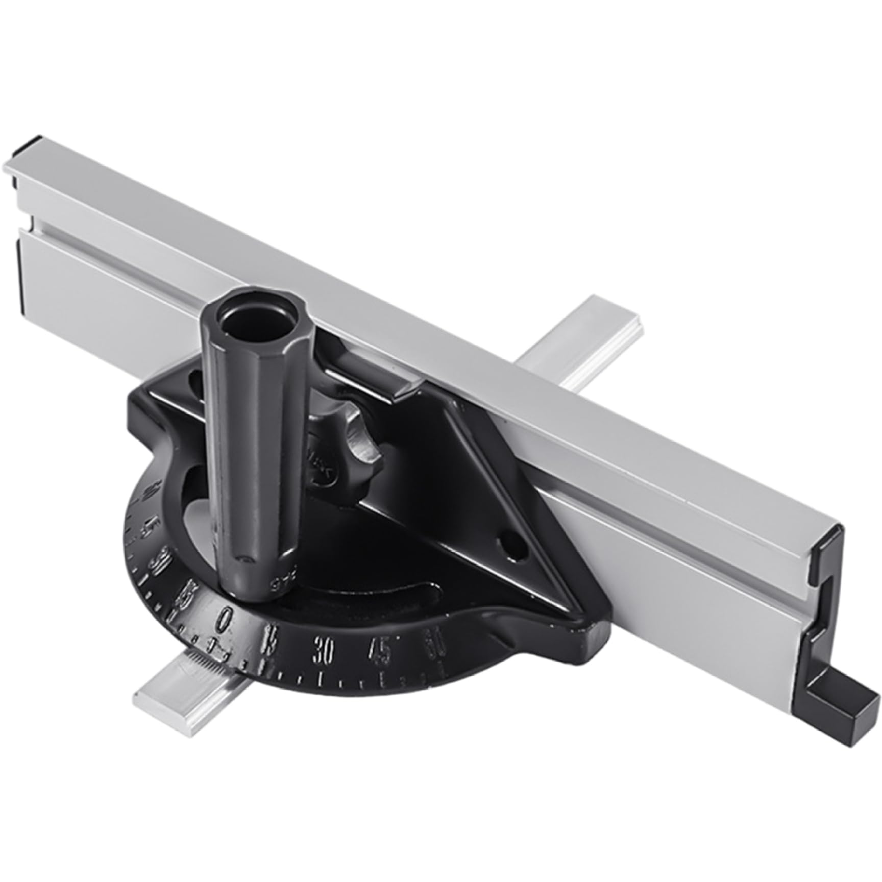 Aluminum Alloy Portable Adjustable Miter Gauge for Table Saw with Fence, Precision Woodworking Accessories for DIY Processing