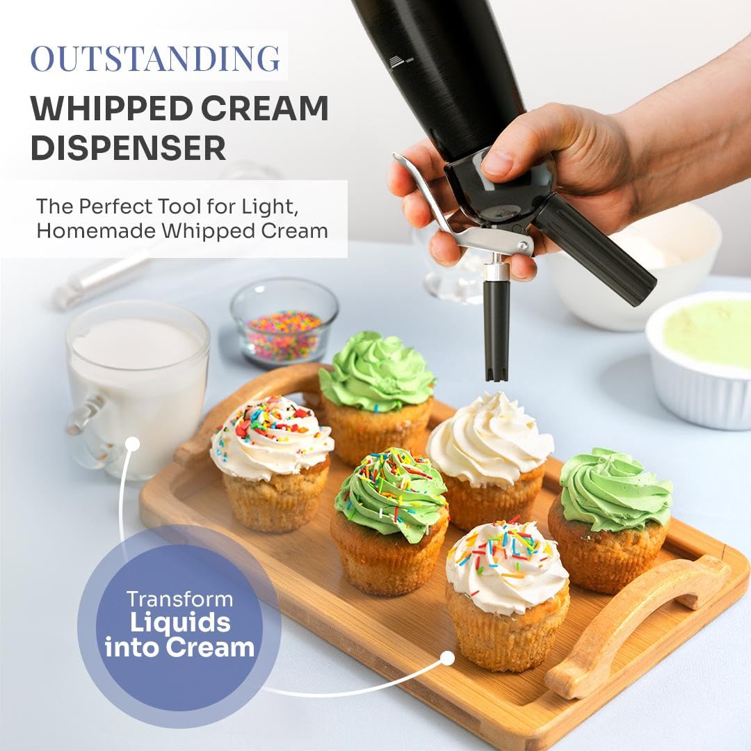 Amazon.com: Professional Cream Whipper – 500ml Aluminum Cream
