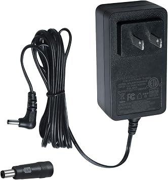 DTECH 12V 2A Power Supply AC to DC Adapter 3.5mm x 1.35mm Plug 5.5mm x 2.5mm Wall Charger 4 Feet Extra Long Cord Input 100V - 240V, Output 12 Volt 2 Amp