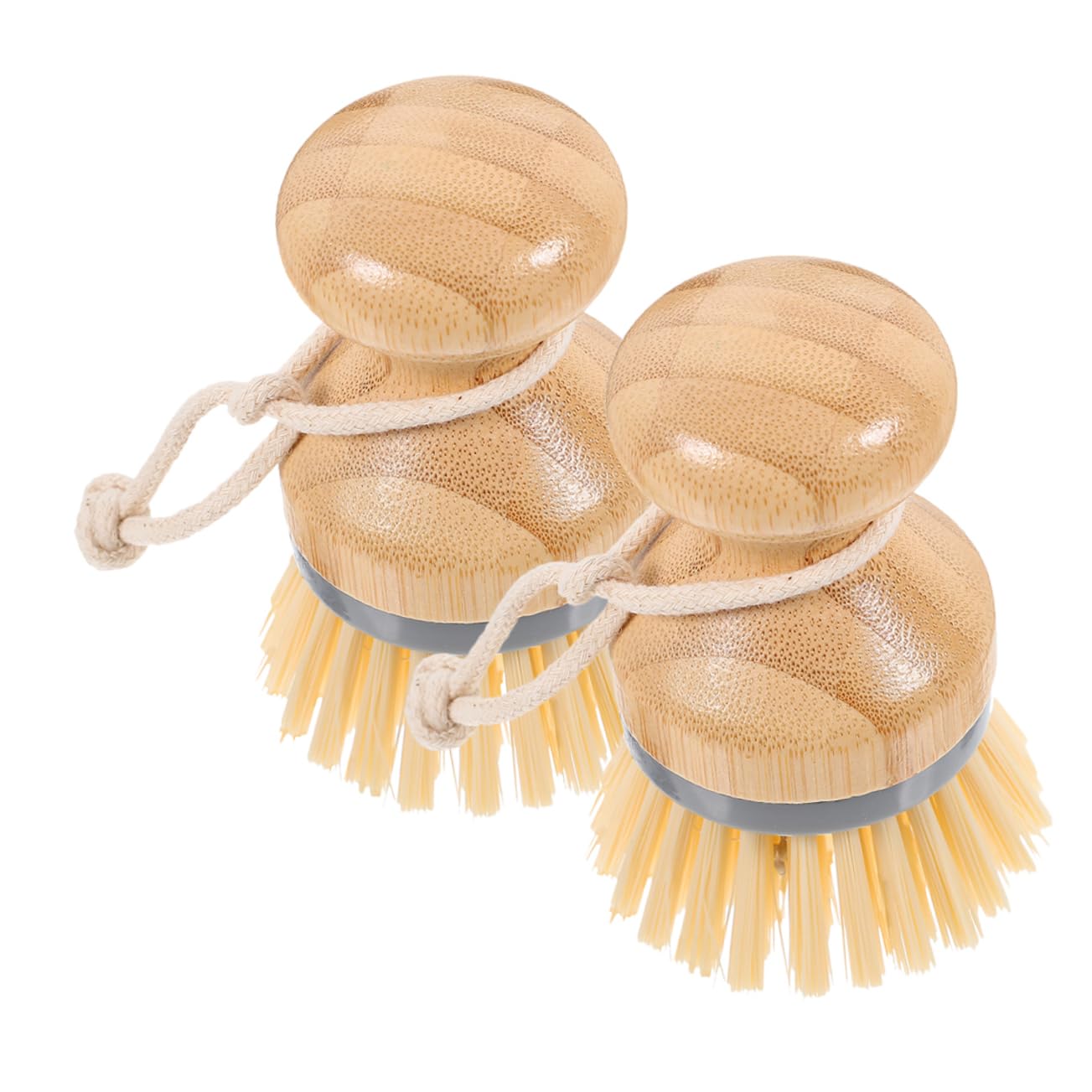 Cabilock Lightweight Dish Washing Brush 2 Pack Reusable Scrubbers for Cleaning Dishes Sink Brush