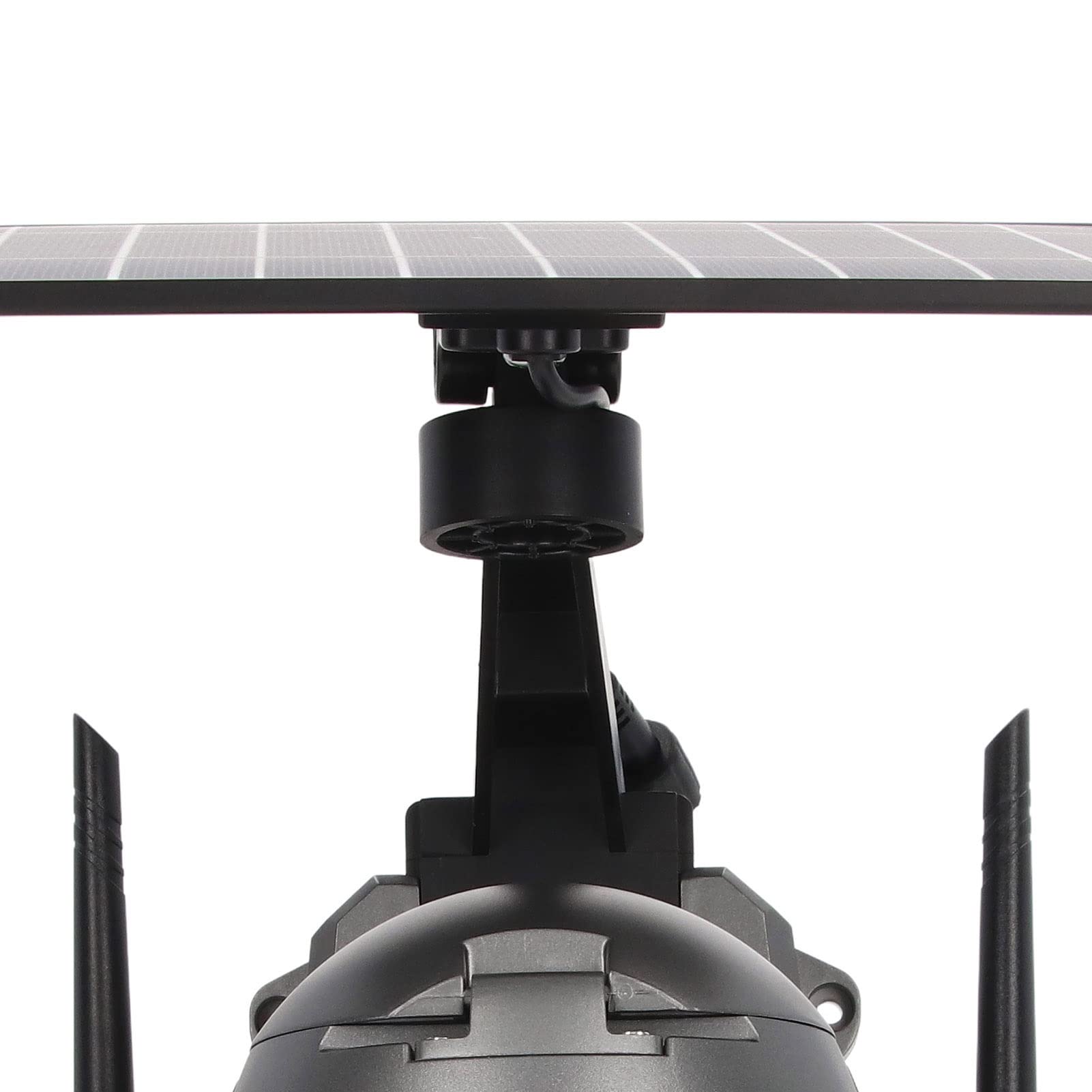 ZJchao Kamera Solarna PTZ 355 Stopni, Panoramiczny System Monitoringu Domu z Dwukierunkowym Dźwiękiem i Czujnikiem Ruchu PIR (4G angielski Australia)