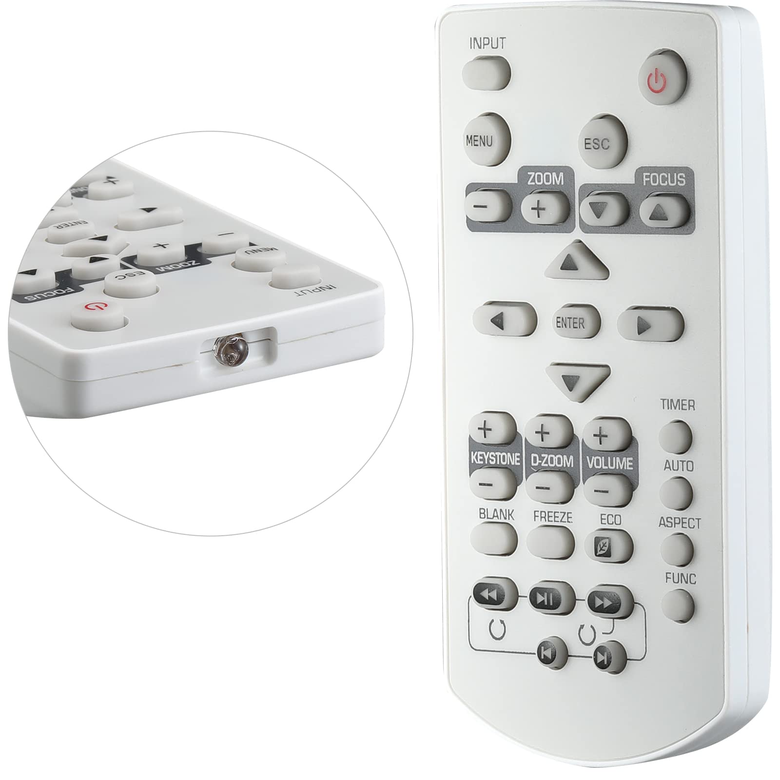 YT-141 Mando A Distancia De Repuesto Para Proyector Casio XJ-V10X XJ-V110 XJ -F10X