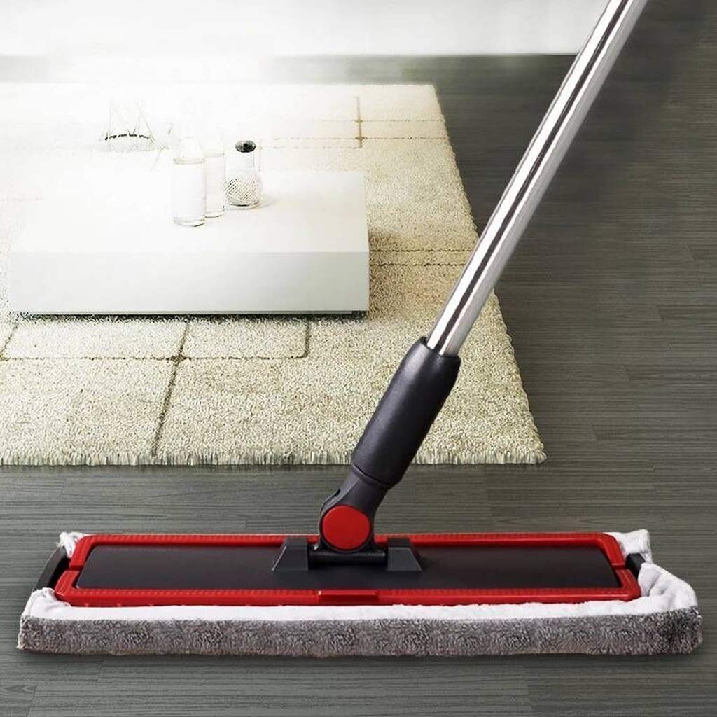 Mop i wiadro z mikrofibry do czyszczenia podłóg Zmywalne płaskie nakładki do mopa z mikrofibry. Praktyczne piękno To pursue happiness