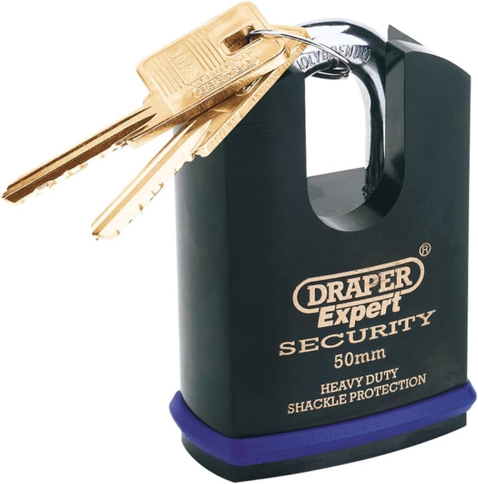 Best Deal Draper 64197 Expert 50Mm Heavy Duty Electric Plated Stainless Steel Padlock & 2 Keys With Super Tough Molybdenum Steel Shrouded Shackle & Replaceable Six Pin Cylinder Promo Discount Up To 70% Off Draper 64197 Expert 50Mm Heavy Duty Electric Plated Stainless Steel Padlock & 2 Keys With Super Tough Molybdenum Steel Shrouded Shackle & Replaceable Six Pin Cylinder