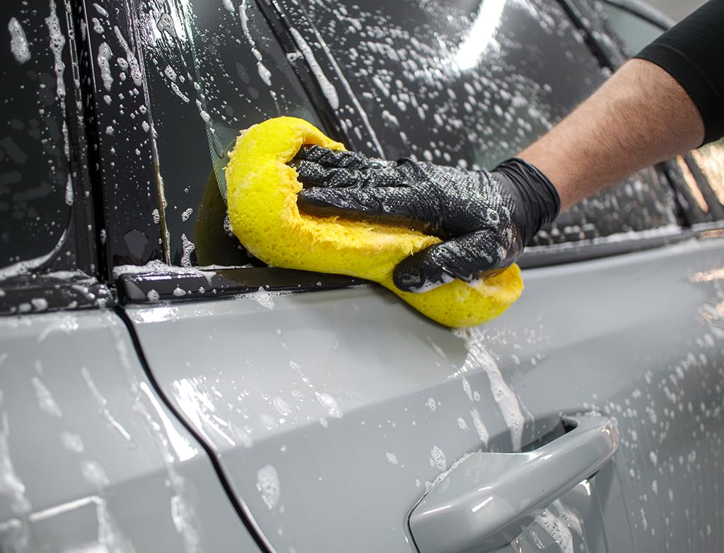 APP for AD SiO2 Shampoo - Shampoo per auto concentrato | Prodotto per il lavaggio dell'auto basato sulla nanotecnologia | Strato idrofobico di particelle di biossido di silicio | 5 l