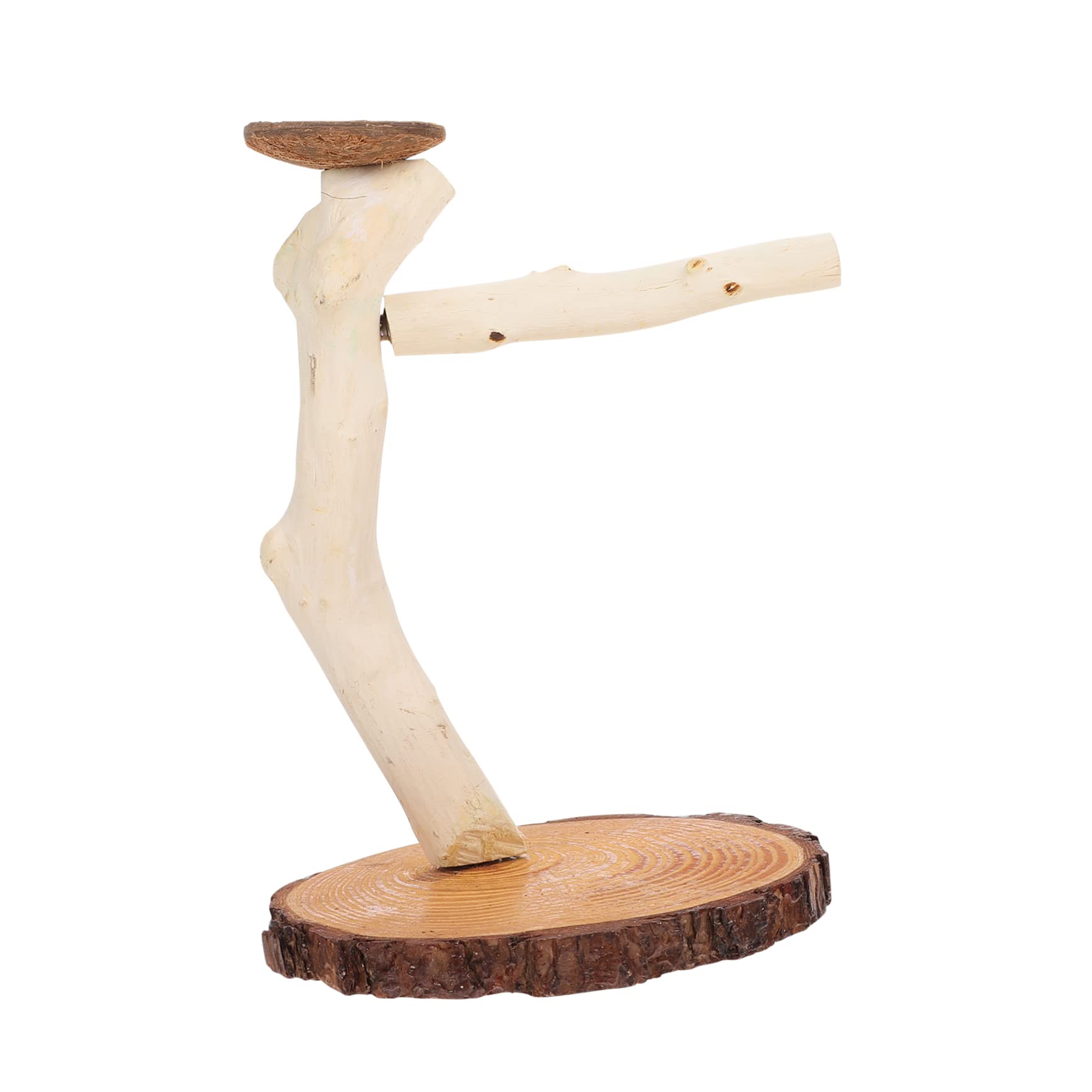 CIYODO 1Pc Bird Playstand Playground for Birds Versatile Bird Perch for Parrots Cockatiels and Budgies Encourages Balance and Coordination
