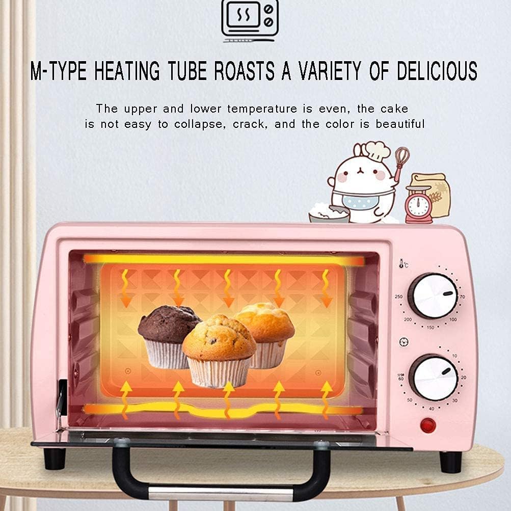 Forno tostapane, forno mini friggitrice ad aria Mini da 12 litri, a convezione for appoggio Piccolo elettrico multistrato Friggitrice in acciaio inossidabile for
