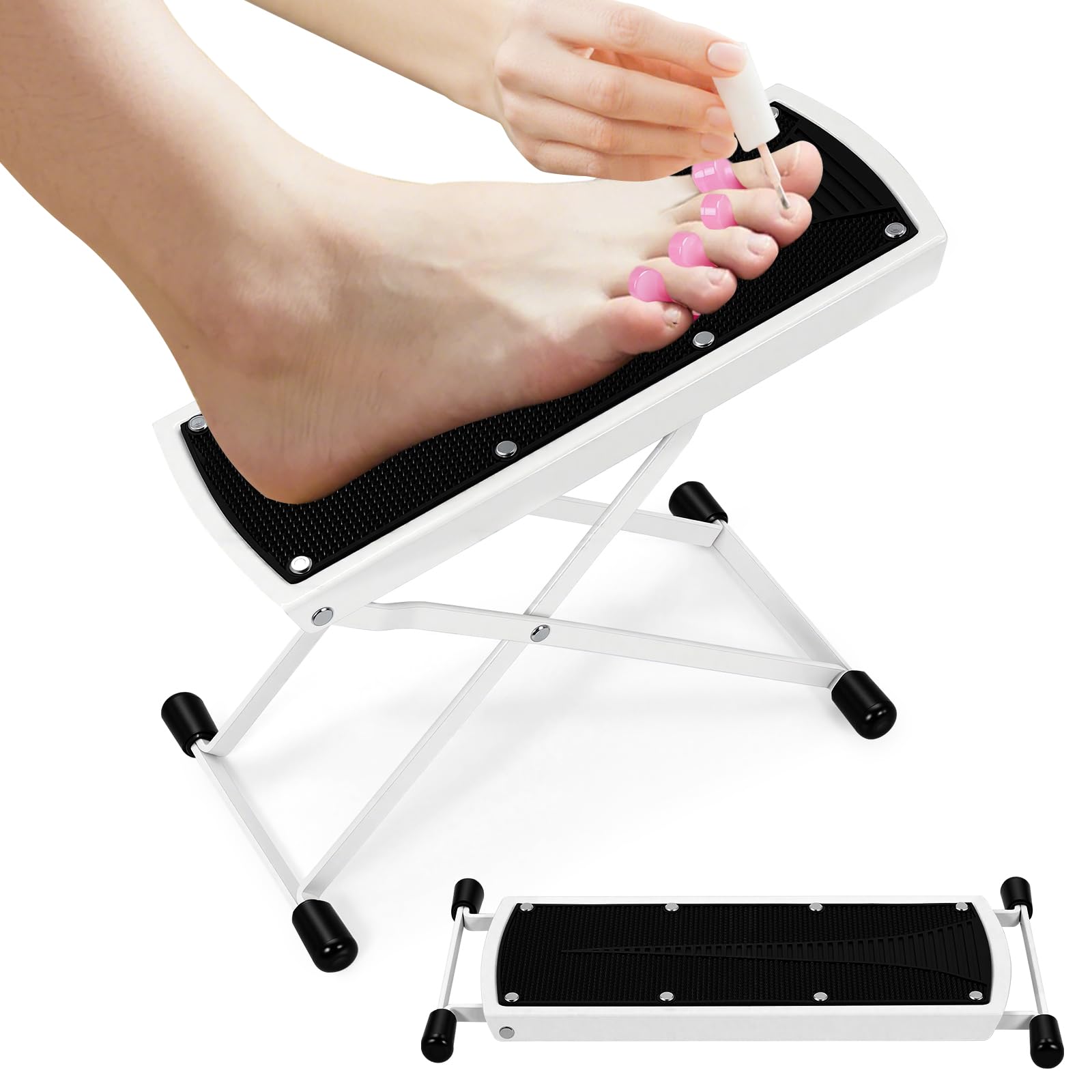 Pedicure Foot Rest - Adjustable Height, Salon & Home Use -10 Pedicure Foot Rest - Adjustable Height, Salon & Home Use -10