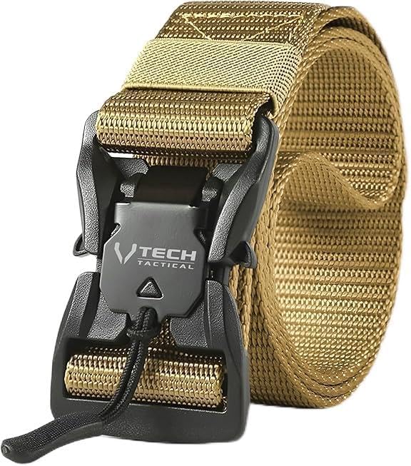 VTech Tactical Belt For Men – Adjustable Nylon Riggers Belt With Quick Release Magnetic Buckle, 1.5″ Heavy Duty Work Belt VTech Tactical Belt For Men – Adjustable Nylon Riggers Belt With Quick Release Magnetic Buckle, 1.5″ Heavy Duty Work Belt
