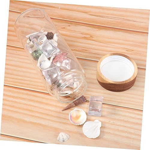 Miniatura 7 de RUNROTOO Tarro hermético para alimentos con tapa de acero, terrario de vidrio, contenedor de almacenamiento de alimentos, contenedor para alimentos,