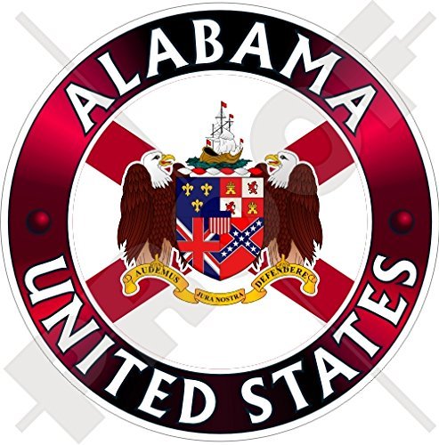 Adesivo Paraurti USS Alabama SSBN-731 – Sottomarino Nucleare US Navy 9 Cm