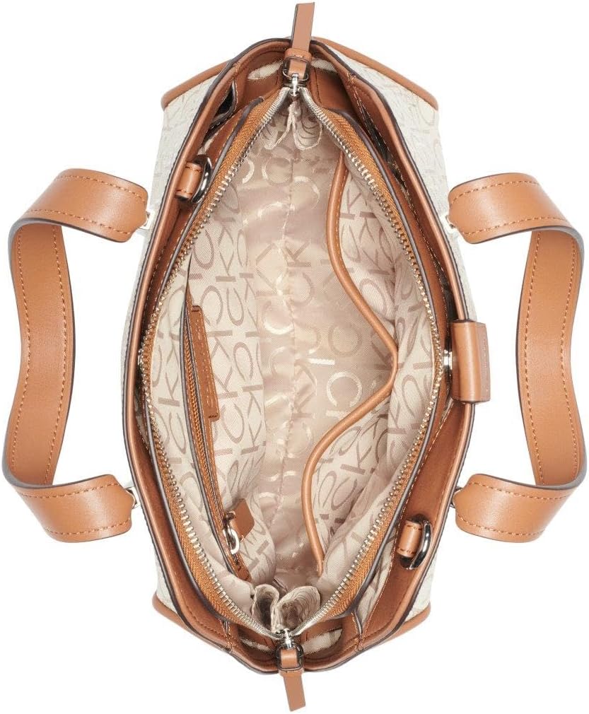 Calvin Klein Women's Audrey Triple Compartment Satchel