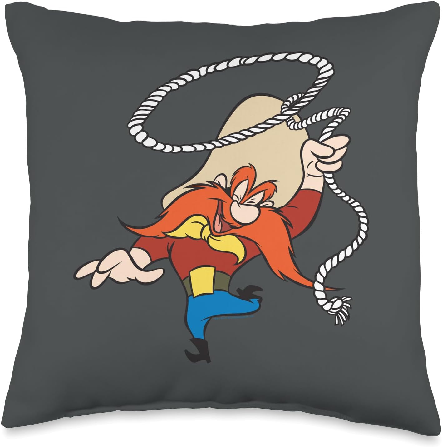 Looney Tunes Yosemite Sam Throw Pillow
