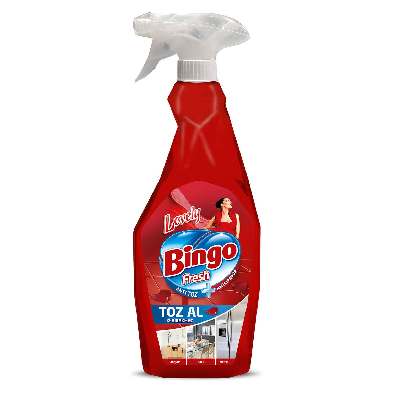 Bingo Fresh Anti Toz + Kalıcı Parfüm Yüzey Temizleyici (1 x 750 mL)