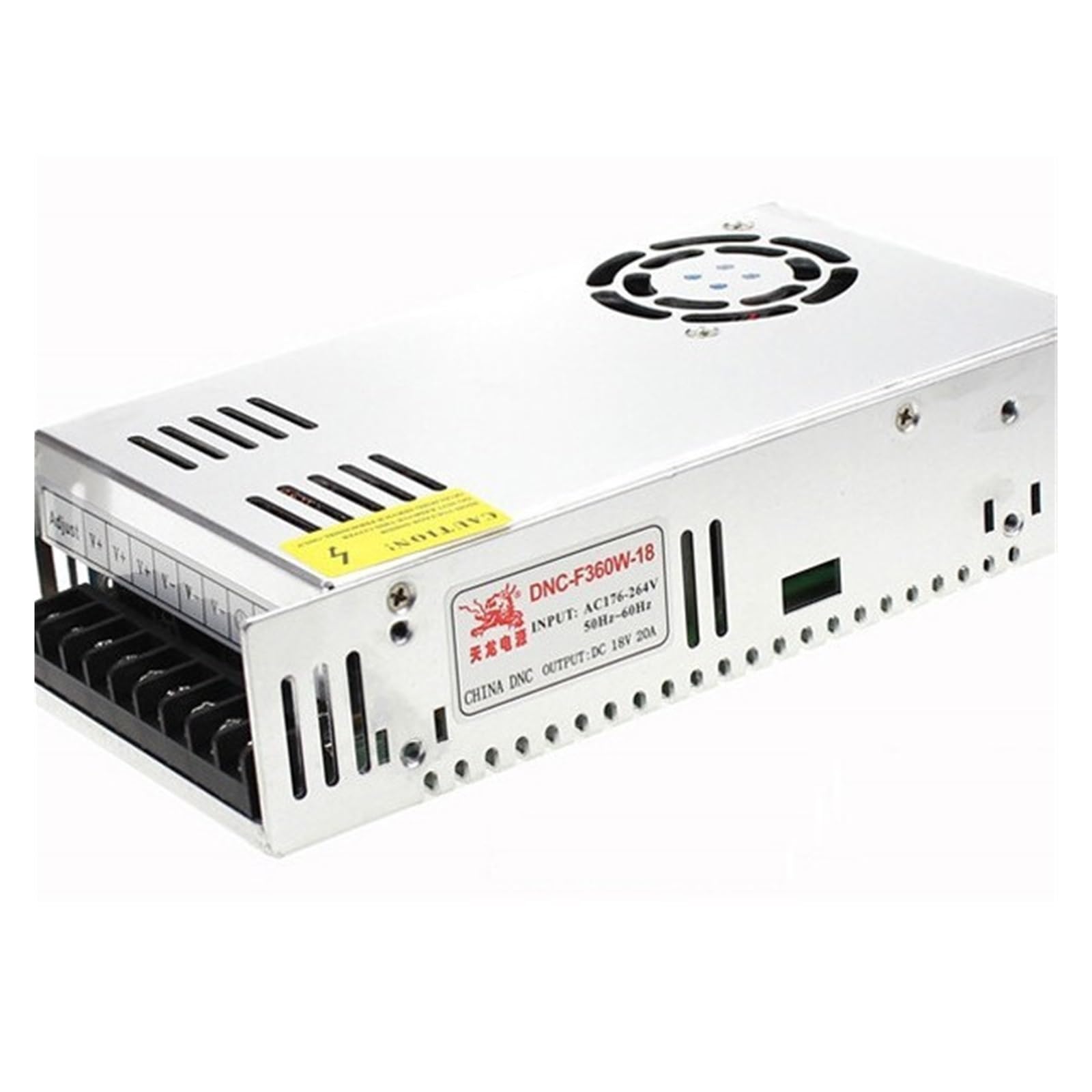 EDEDE Trasformatore LED Alimentatore Switching ad Alta Potenza 18V20A360W DC a Corrente costante for LED, elettrodomestici, Motori, Sicurezza