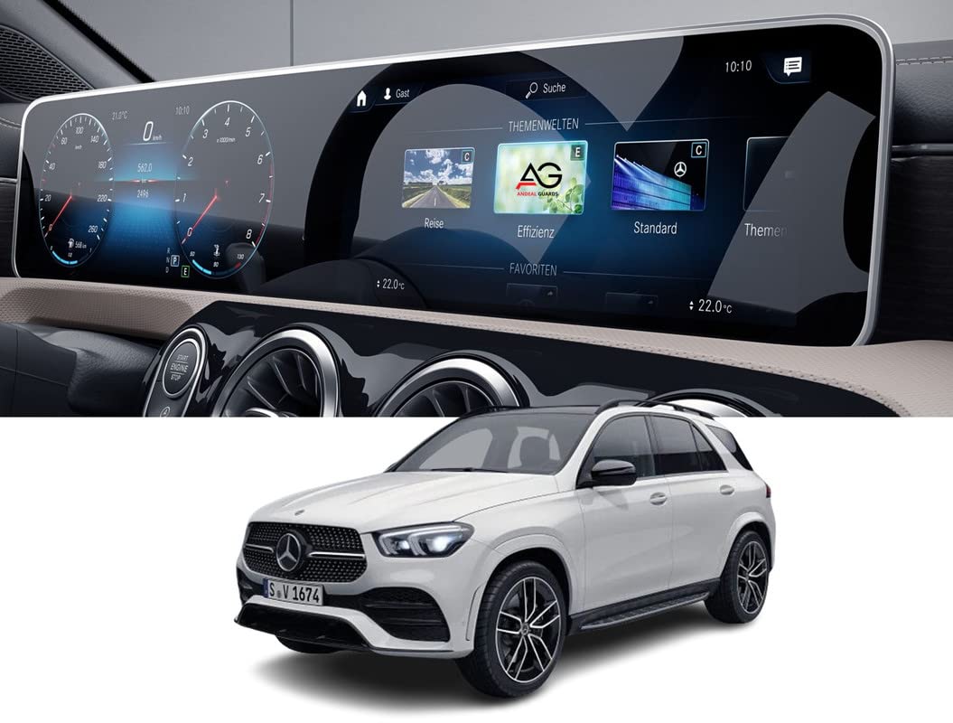 ANDEAL GUARDS Screen Protector Compatible With Mercedes-Benz GLE 300d 4MATIC LWB (YEAR 2020) (PACK OF 1 - GLOSSY FINISH) (B0BRVV68CR) Amazon Price History, Amazon Price Tracker