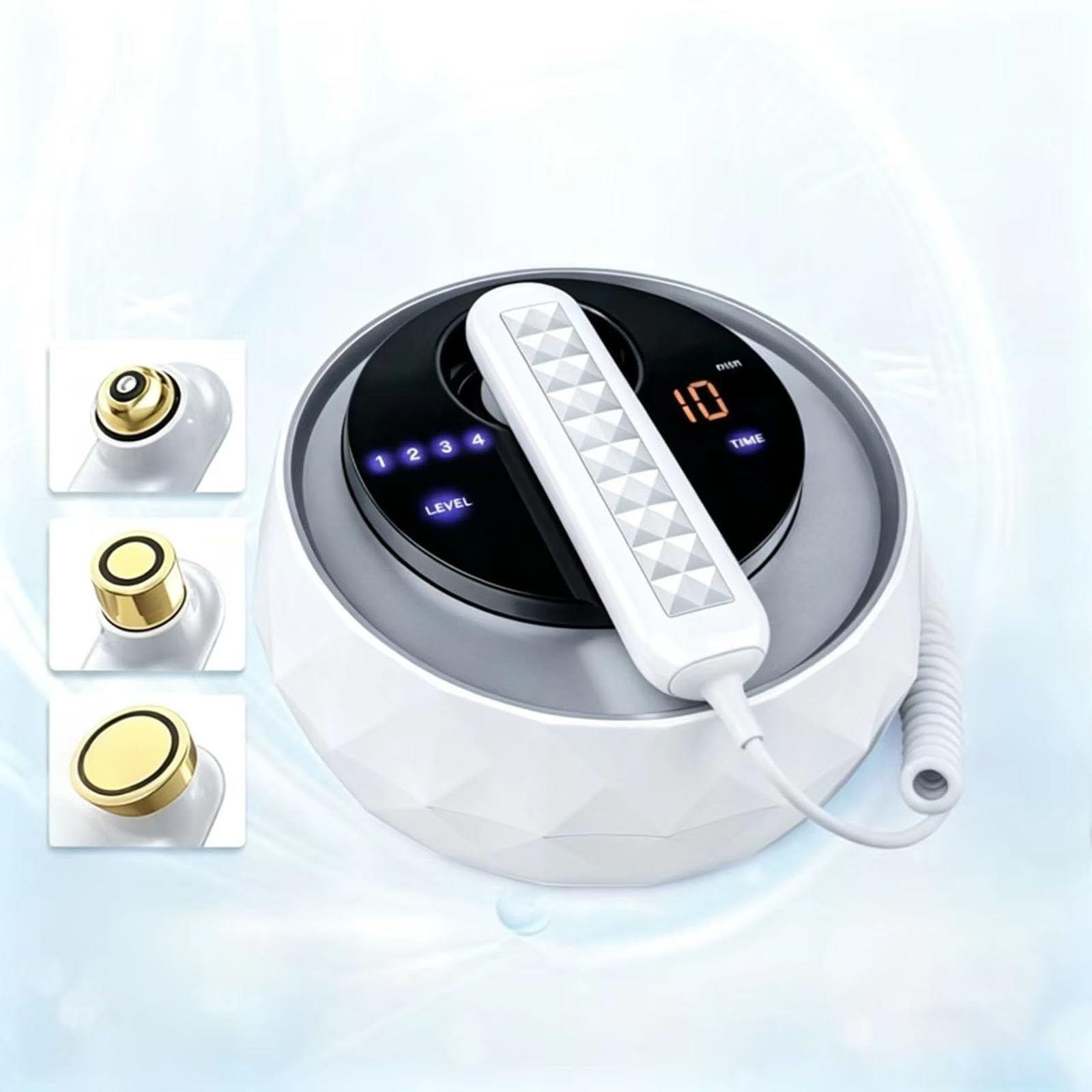 RF Radio Frequency Dispositivo Viso e Corpo Strumento per Rassodare la Pelle,strumento di bellezza portatile, utilizzato per ringiovanimento della pelle, antirughe, anti-invecchiamento