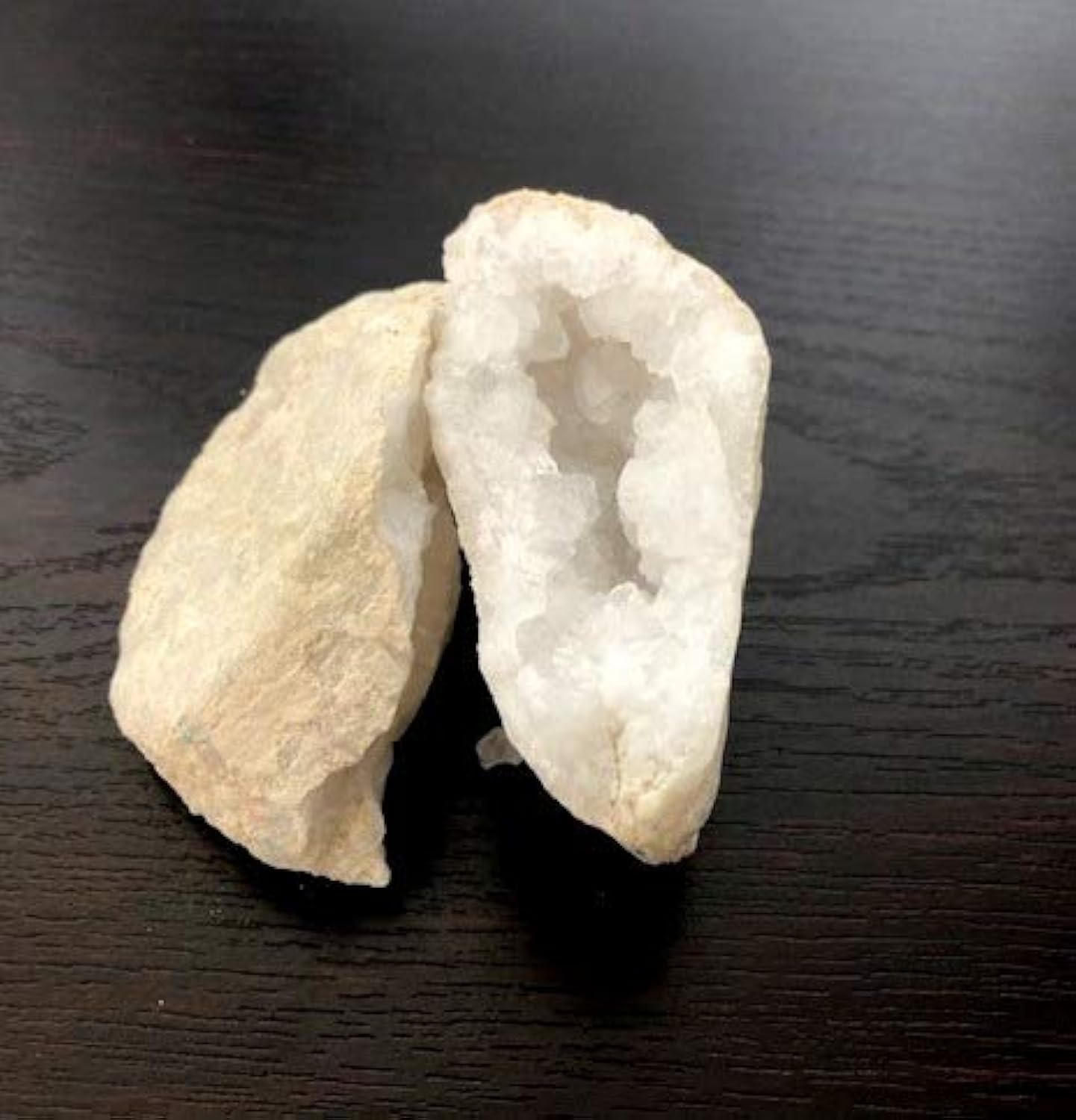 crystalmiracle NATURAL ROCK GEODE CLEAR QUARTZ CRYSTAL HEALING REIKI FENG SHUI HOME OFFICE GIFT POSITIVE ENERGY